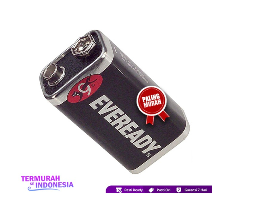 Baterai Kotak Hitam Eveready 12229V
