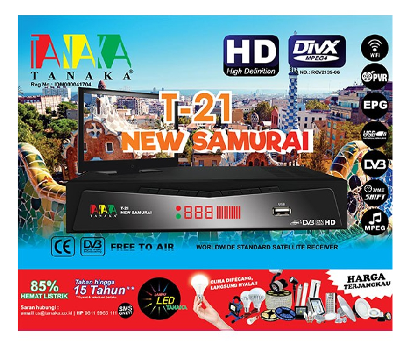 RECEIVER Tanaka RCV T-21 NEW SAMURAI HD K5S Avs Tanberg V2