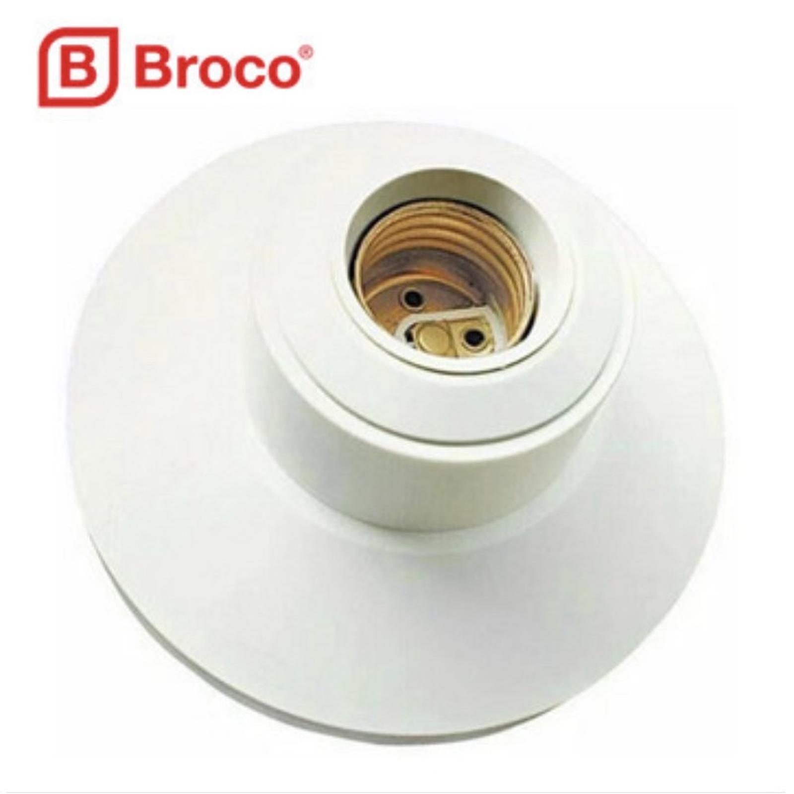 Broco Fitting Plafon Besar Lux Gracio 12101 White E27 Original
