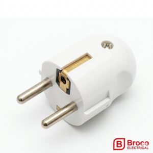 Broco Steker Arde New Gee Putih Kepala Colokan Bulat 13310