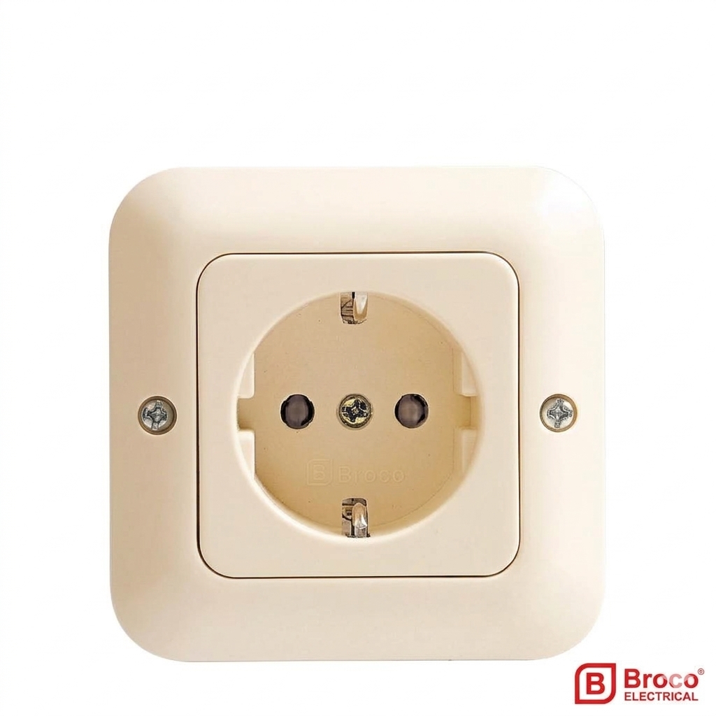 Broco Stop Kontak Gracio Child Protection Cream Tanam IB 4154-11