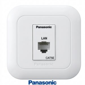 Panasonic WEJ2488 Outlet Data LAN CAT5E Putih Tanam Wide Series