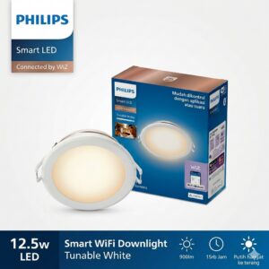 Philips Smart LED Wi-Fi Downlight 12.5W Tunable White Wiz Original 5 Inch