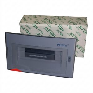Presto Box MCB IB 12 Grup + Penutup Transparan Tipe 2812 Heles Original