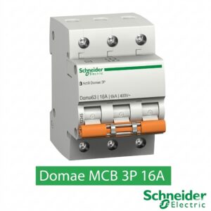 Schneider Electric New Domae MCB 3 Phase 16A 6kA Original - DOMF01316