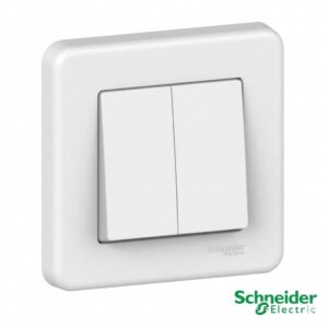 Schneider Leona Saklar 2 Gang 1 Arah LNA0300321 Putih Original
