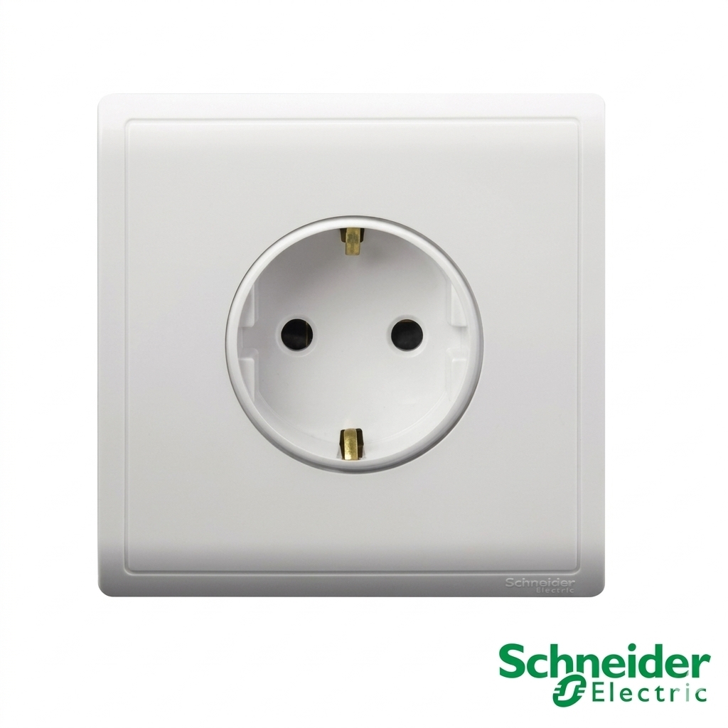 Schneider Pieno Stop Kontak Arde 1 Gang E82426_16S_WE Putih Original