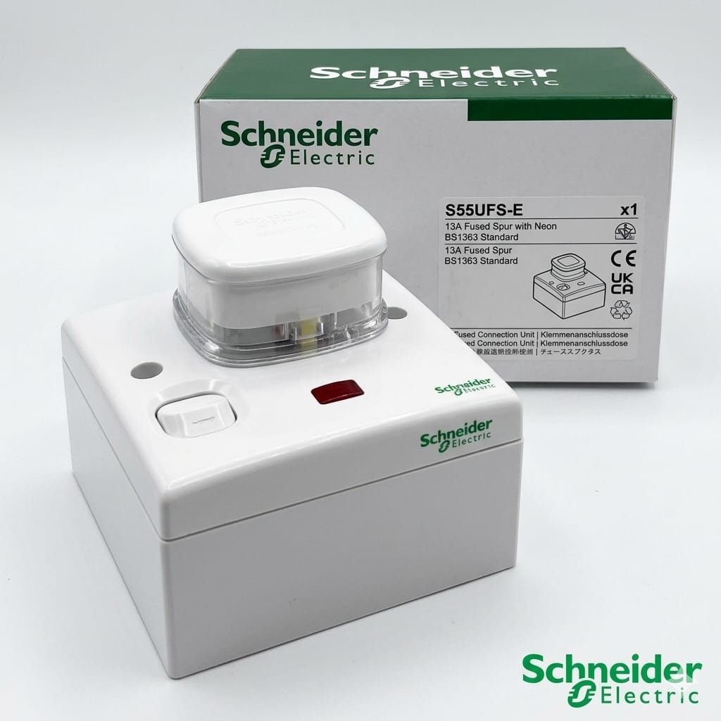 Schneider S-Classic Paket Stop Kontak AC Set Komplit E15NR Putih Original