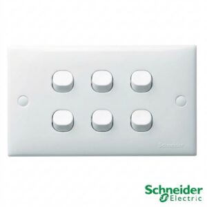 Schneider S-Classic Saklar 6 Gang 1 Arah ET36_1_2AR_WE Putih Original