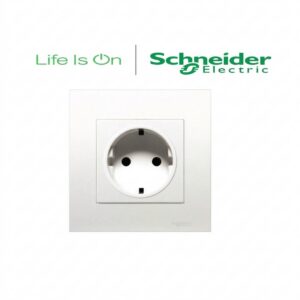 Schneider Vivace Stop Kontak Arde 1 Gang KB426_16S Putih Original