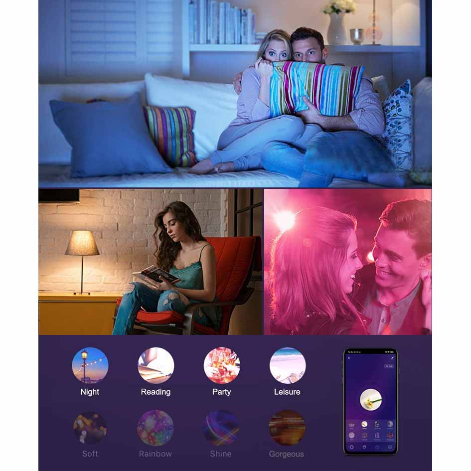 Philips Smart LED Wi-Fi Bulb 8W Tunable White Wiz Connected Original - Image 2